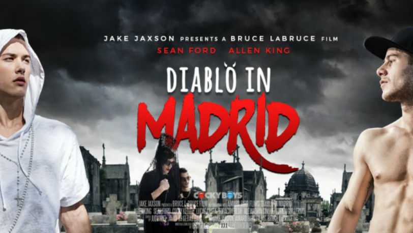 Allen King, Colby Keller and Sean Ford in "Diablo in Madrid" from CockyBoys