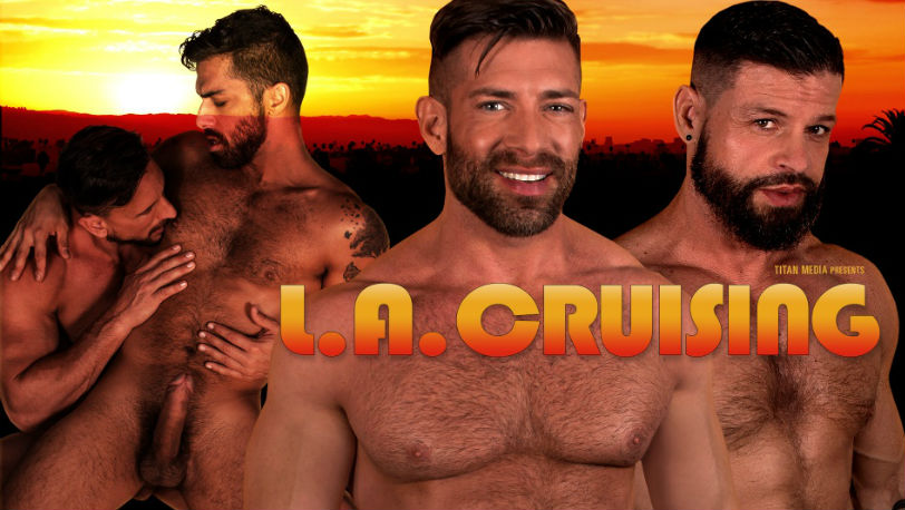 Tex Davidson and Jacob Durham in “L.A. Cruising” part 2 from Titan men