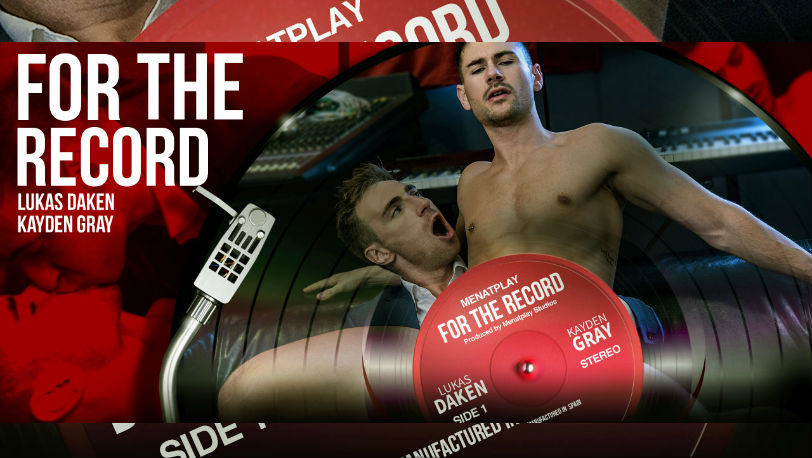 Kayden Gray and Lukas Daken make sweet music in “For The Record” from Men at Play
